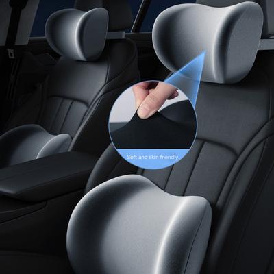 Memorys Foam Headrest For Driving Breathable Ergonomic Car Cushion Set For Office Chair