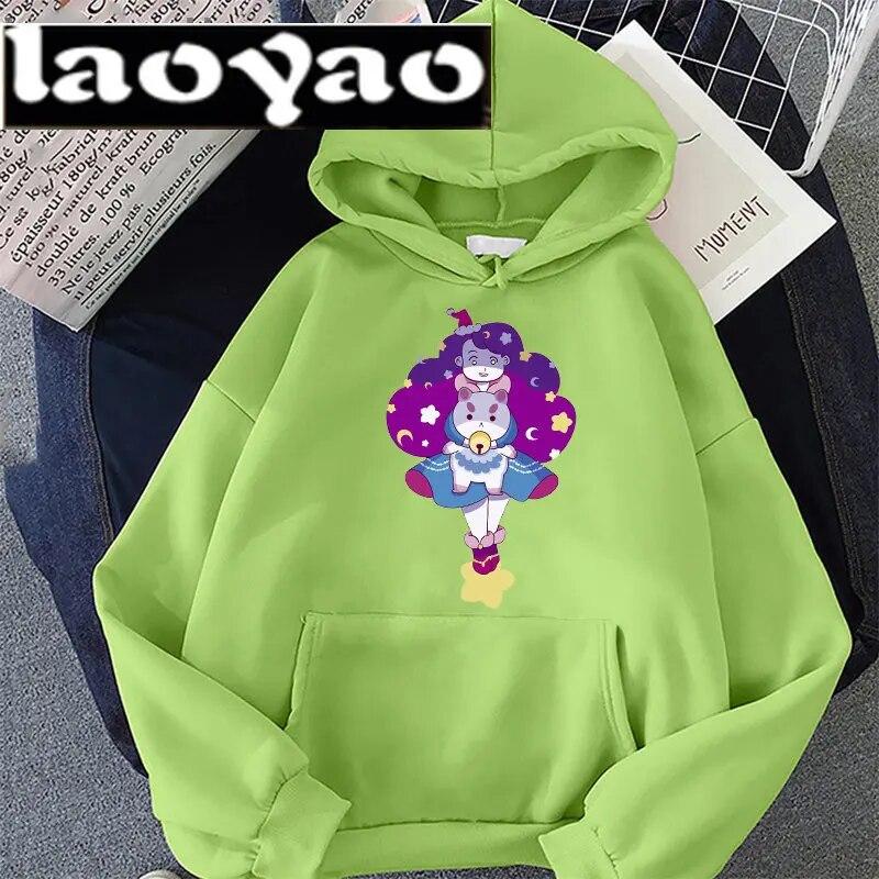 Puppycat Nie nazywaj mnie słodkim Bluzy Bee and Puppycat Bee Puppycat Słodka Zła Bluza Kawaii Kpop Ubrania Jesień Zima Pulower