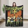 BSB Backstreet Boys Band Blankets Street Trend Plush Throw Blanket For Couch Chair Travel Office Flannel Bedspread Bed Cover