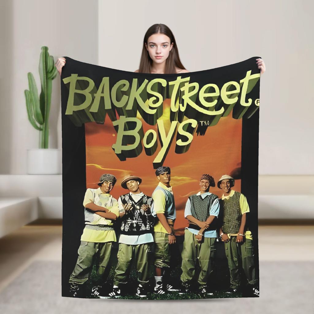BSB Backstreet Boys Band Blanket Quality Warm Soft  Throw Blanket Autumn Decorative Living Room Funny Bedspread