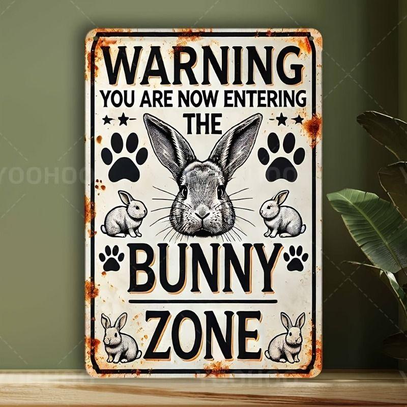 Retro Metal Animal Wall Art for Home Kitchen Farm Cafe Garden