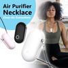 Portable Air Purifier Necklace – Personal Wearable Ionizer with Negative Ions, USB Rechargeable Mini Air Cleaner – Great Gift for Women and Men