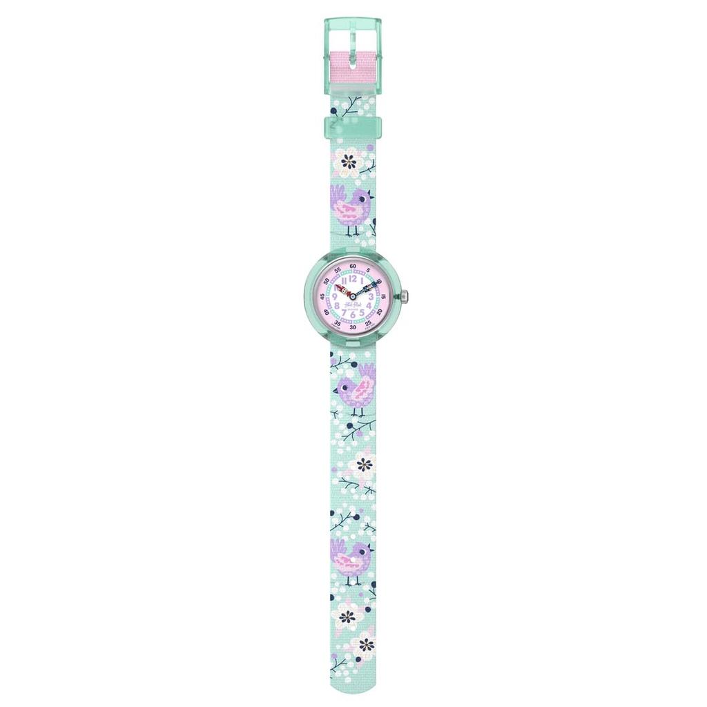 Wristwatch TWEET TWEET FBNP249 Green [Flick Flack] Kids' Girls'