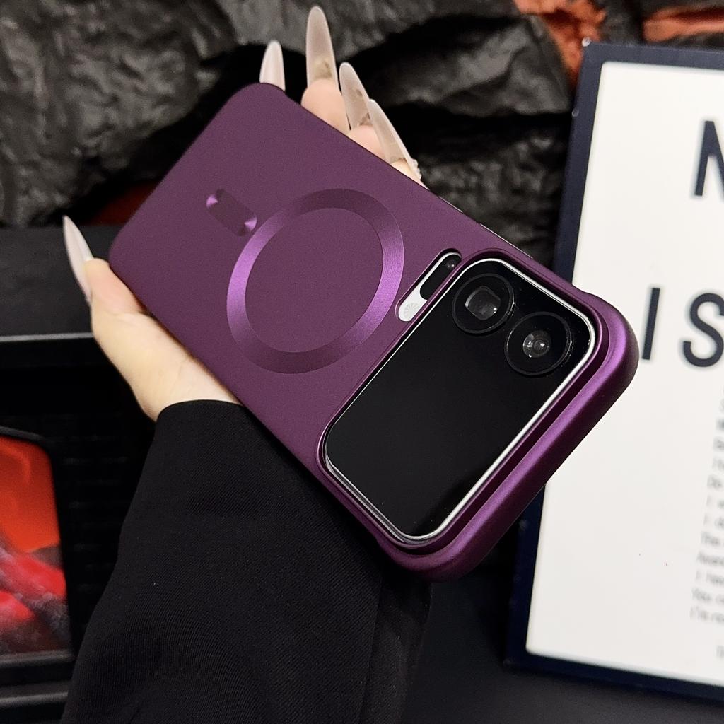 Luxury Matte Hard For Magsafe Frameless Case For Xiaomi 17 Pro Max 15SPro 15 14 Ultra Slim Armor Magnetic Wireless Charge Cover