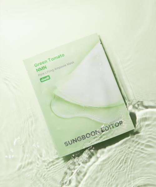 Green Tomato NMN Pore Mask Pack 10 Sheets (1 Box)