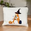 Letter Print Bridesmaid MakeUp Case Wedding Party Bride Gifts Women Cosmetic Bag Beauty Toiletries Organizer Wash Storage Pouch