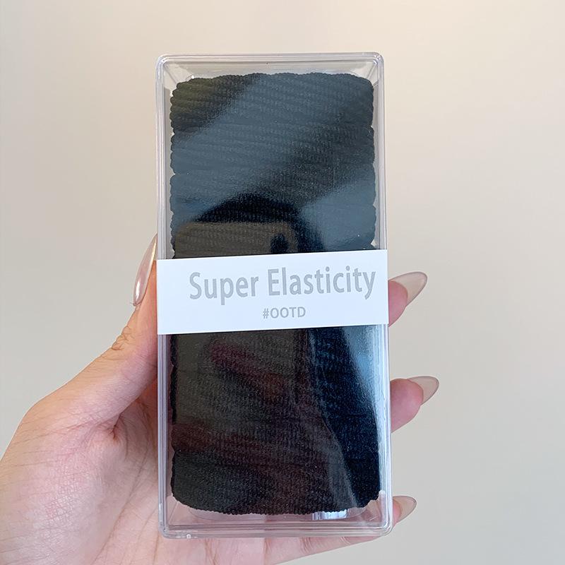 2024 Elastici Senza Cuciture ad Alta Elasticità per Capelli per Donne e Bambini – Lussuosi Accessori per Capelli.