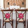 European Style Artificial Flowers Simulated Fake Rose Flower Candle Rings Wreaths  Window Display