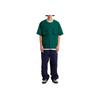 Vans OTW SS24 Single Button Loose Casual Round Neck Woven Short Sleeve Shirt Unisex shirts Rainforest-Green VN000GVTCI2