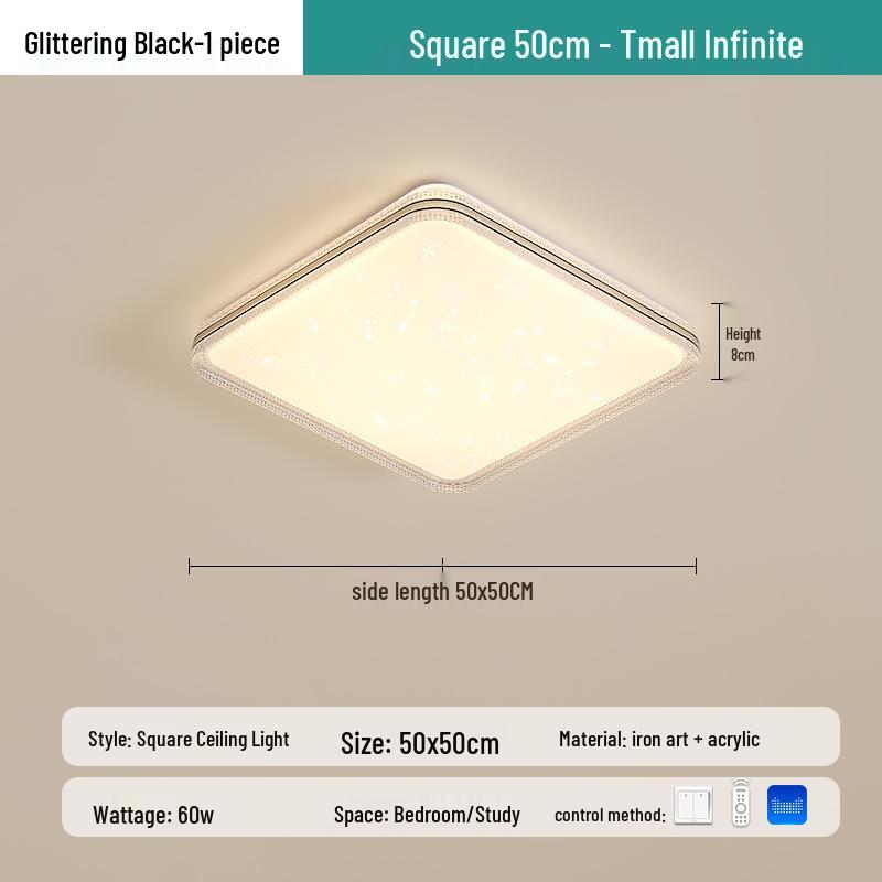 High Brightness Living Room Ceiling Light – Luxury Full Spectrum Eye Protection for Home Decor