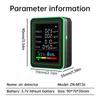 6-in-1 Kohlendioxid-Detektor Formaldehyd-Erkennung TVOC PM2.5 Temperatur Luftfeuchtigkeit CO22 Luftqualitätsmonitor