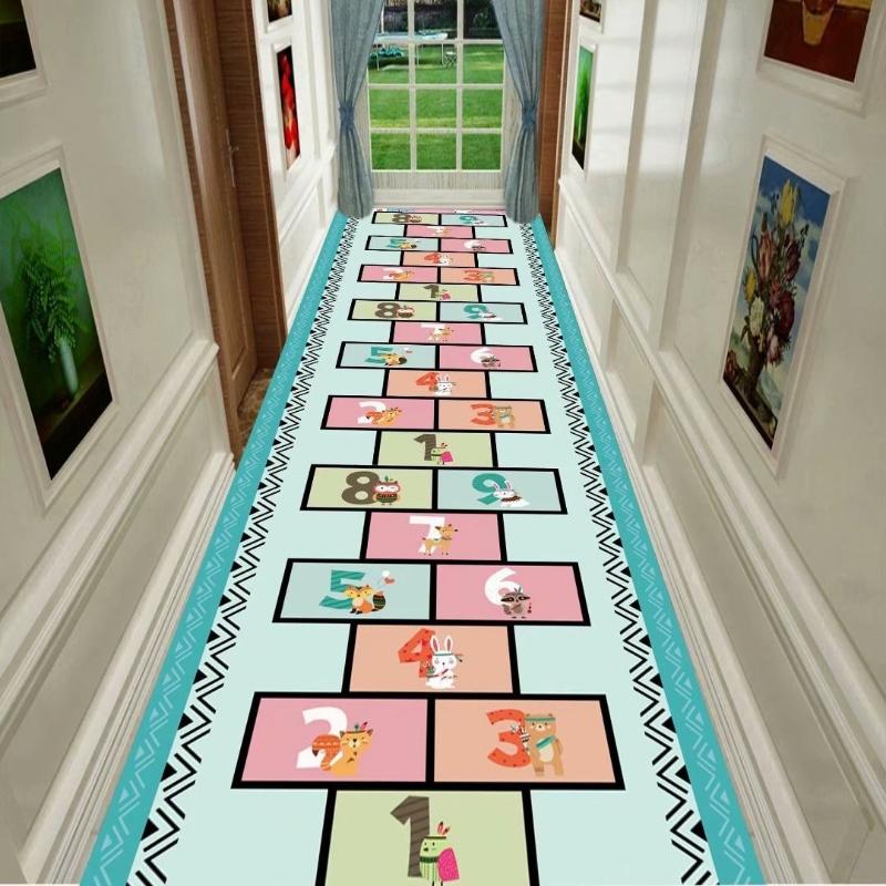 3D Carpet Door Entry Hallway Aisle Long Entrance Living Room Home Stream Carp Rug Office Floor Mats Commercial Hotel Carpets RUG