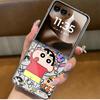 Cool Crayon Shin Chan Soft Clear Phone Cover Luxury Funda Case for Motorola Razr 50/60 50Ultra 60 Ultra 50