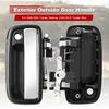 FAERSI 2pcs Outside Exterior Door Handles Front Left Driver Side & Right Passenger Side Fit for 1995 1996 1997 1998 1999 2000 2001 2002 2003 2004