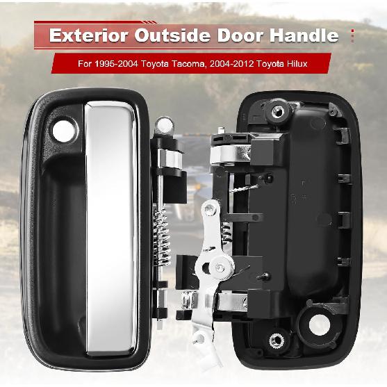 FAERSI 2pcs Outside Exterior Door Handles Front Left Driver Side & Right Passenger Side Fit for 1995 1996 1997 1998 1999 2000 2001 2002 2003 2004
