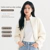 Baleno Women's Zipper Stand-Collar Sweatshirt Jacket