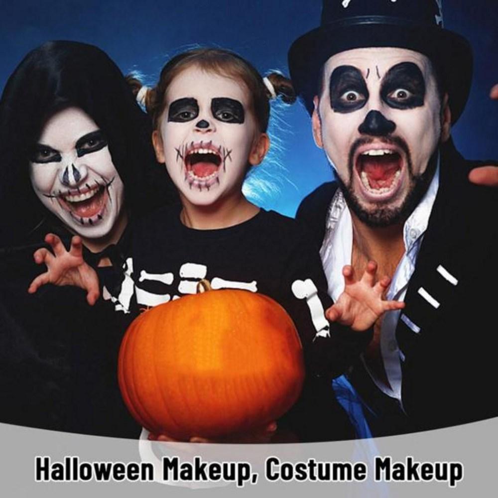 Face Body Art Paint Festival Halloween Party Supplies Black Body Stick Cream Makeup Pen Safe Lightweight Non-toxic, 114