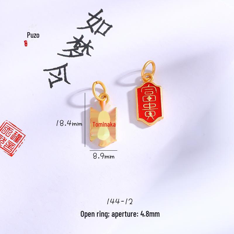 Gold Sand Pendant for Long-lasting Brilliance & Good Fortune – Symbolizing Peace, Wealth, and Prosperity.