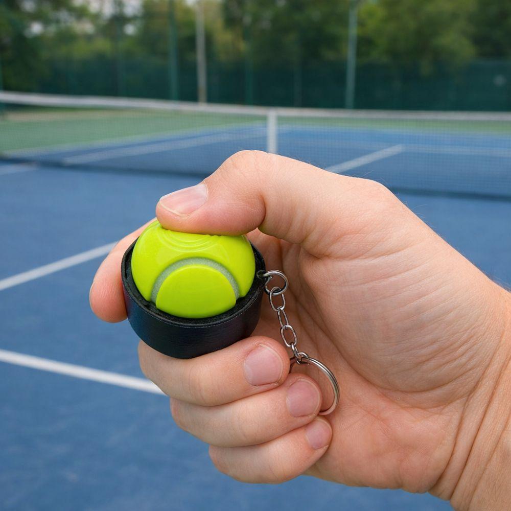 Creative Design 3D Printed Keychain Spherical Button Clicker Keychain Personal Accessory