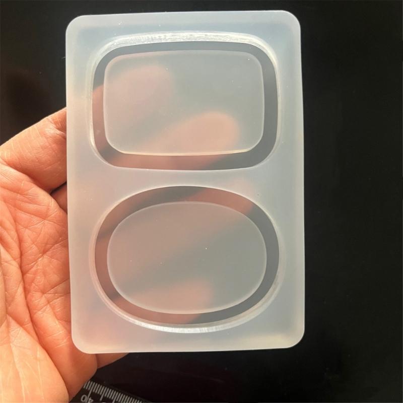 Practical Silicone Mold Liquid Sand Accessories Making Mould Unique Epoxy Resin Jewelry Molds for Crafting Enthusiasts