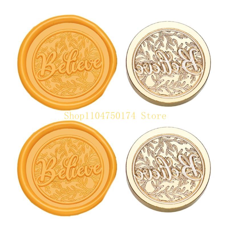 Seal Stamp Head Replacement Antique Embossed Sealing Stamp Head for Envelope top sale