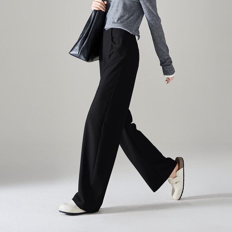 SOFSIL Women's High-Waist Wide-Leg Pants