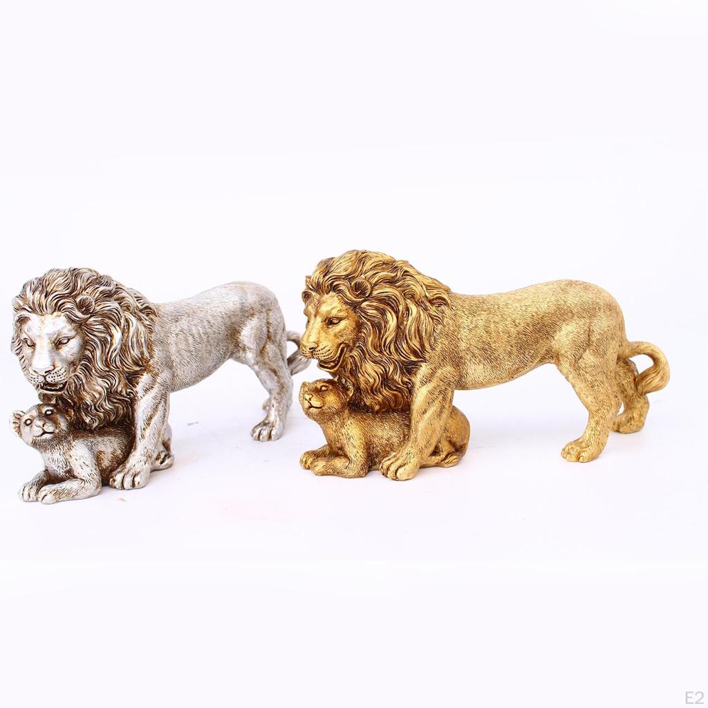 Lion Figurine for Home And Office Decoration