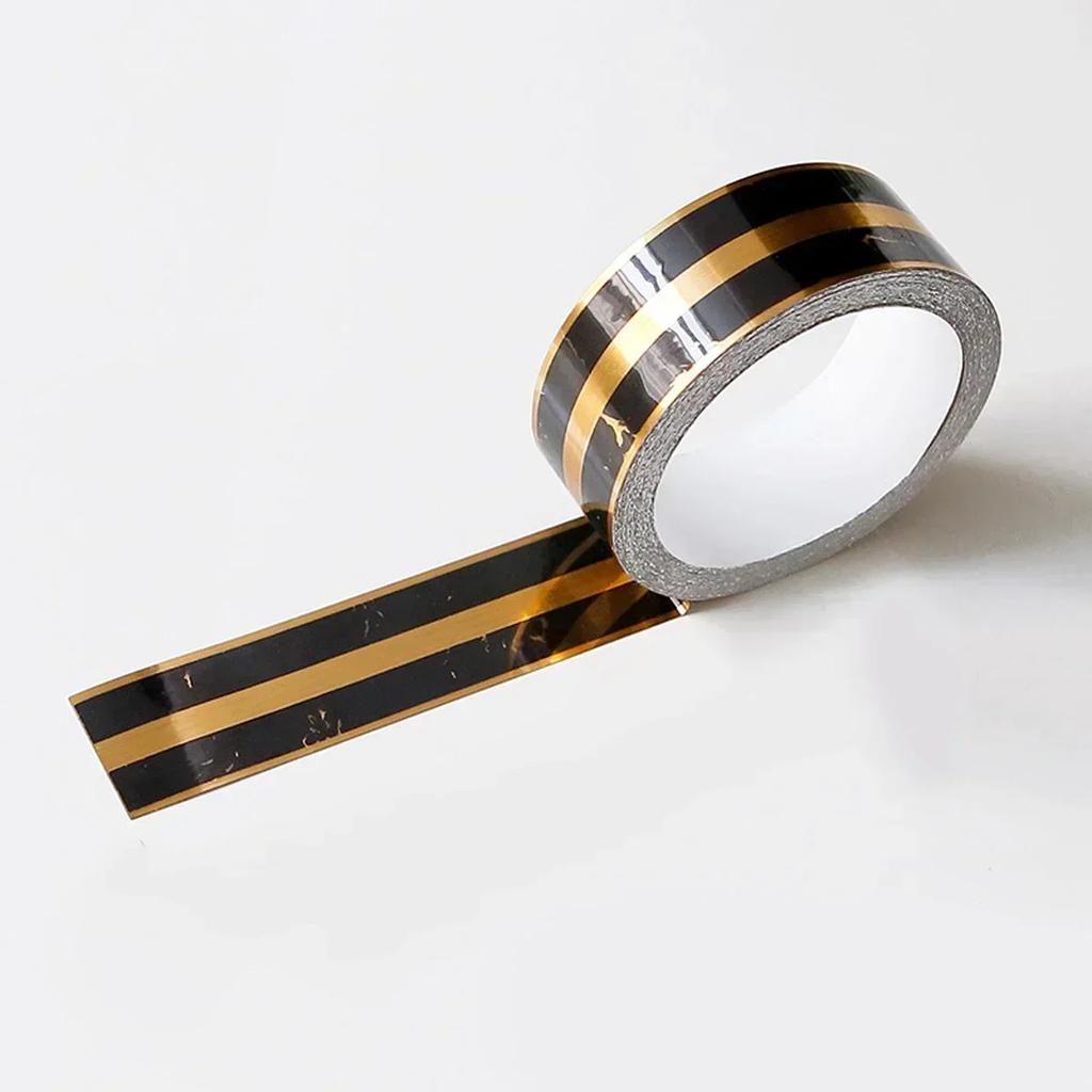 1 Roll 5m Living Room Tile Gap Tape Self Adhesive Mildewproof Gap Sealing Foil Strip Wall Tile Floor Stickers Home Decoration