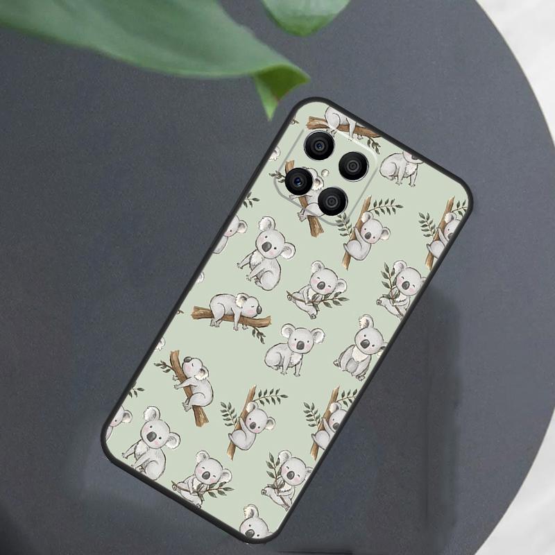 Cartoon Painting Animal Koala For Honor Magic 5 6 7 8 Pro Case For Honor 400 200 50 70 Lite X8c X8b X9a X9b X9c X9d Win RT