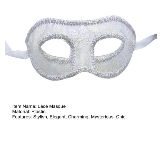 Women's Lace Masquerade Masque Halloween Dancing Party Costume Half Face Eye Masque for Cosplay