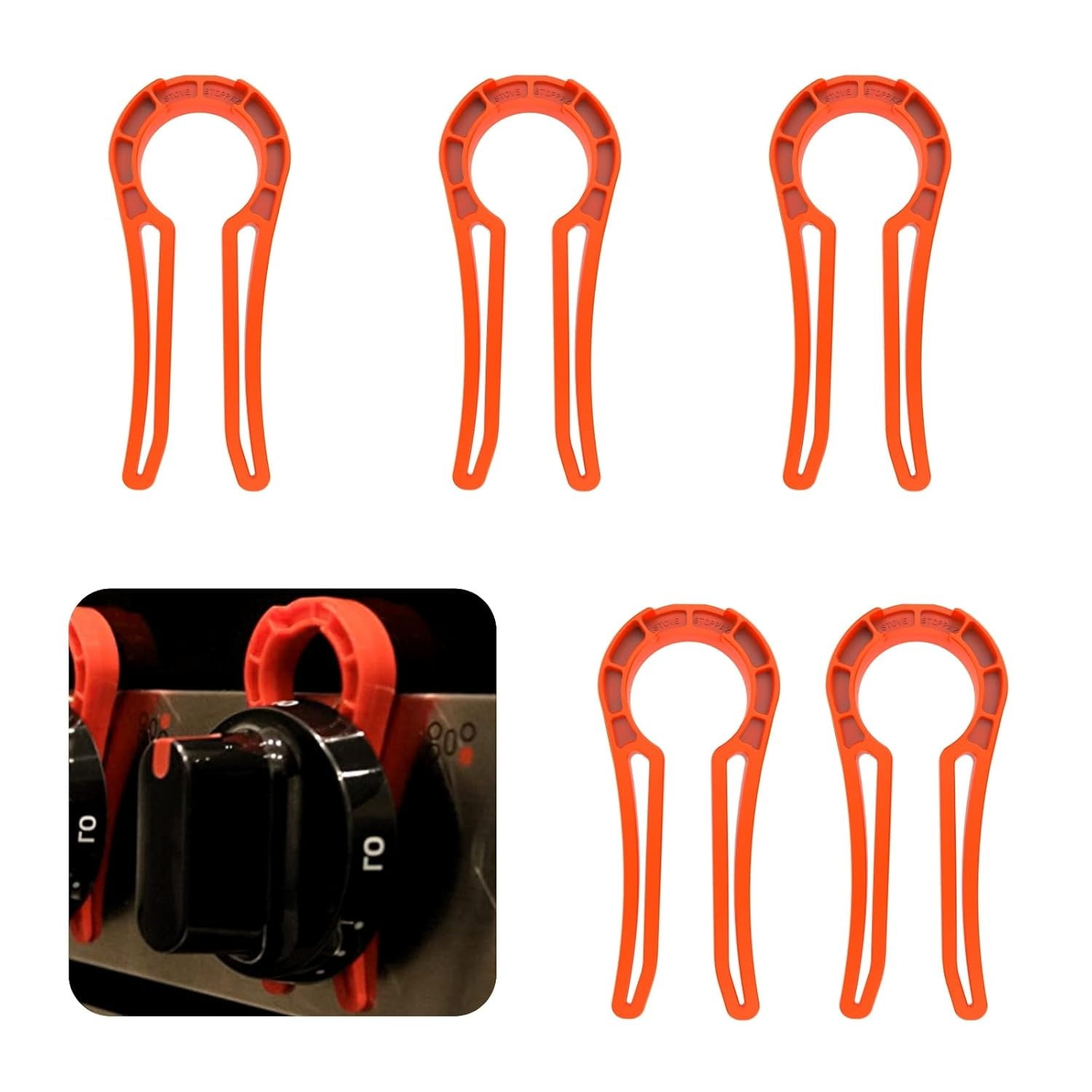 

Блокировка ручки безопасности газовой плиты, замки для духовки с защитой от детей, защитная решетка для плиты с защитой от детей, прозрачная (Пакет из 5) красный