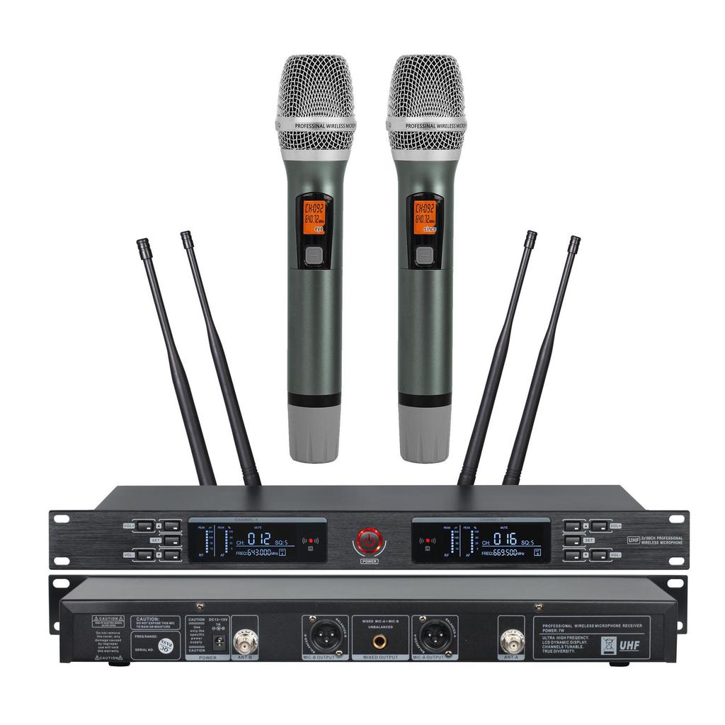 True Diversity Dual Wireless Microphone - In Stock
