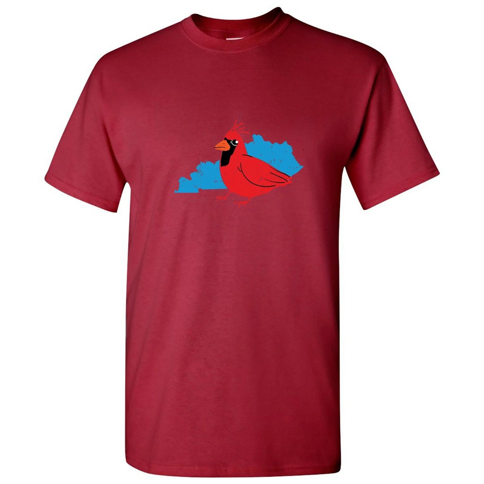 Kentucky State Bird - City Classic Cute Animal Unisex T Shirt - Cardinal L