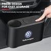 Kosz na śmieci Emblemat samochodowy Pojemnik na śmieci Przechowywanie Akcesoria samochodowe Dla Volkswagen B7 B6 B5 Golf 4 5 6 Polo Passat CC Jetta Mk6 Tiguan Gol Cross