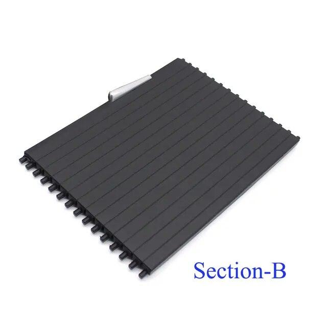For BMW X5 X6 E70 E71 E72 Front Console Cup Holder Sliding Shutters Cover Trim Center Roller Blind Cover Replacement 2007-2014