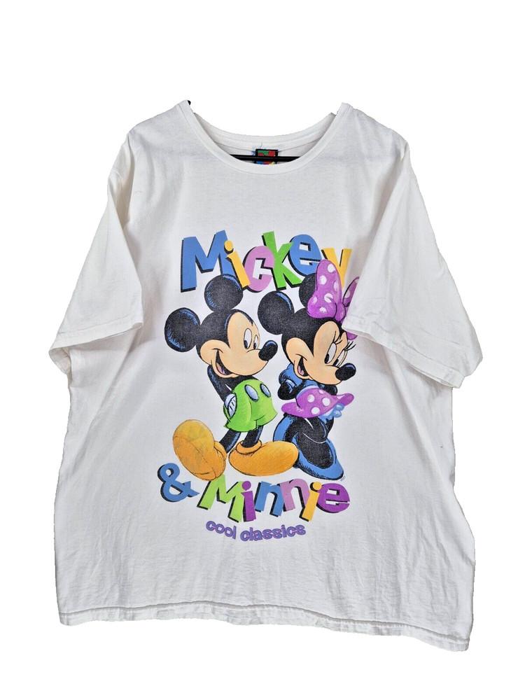 

Vintage Disney Mickey amp Minnie Cool Classics Character TShirt Top Size XL Unisex T-Shirt S