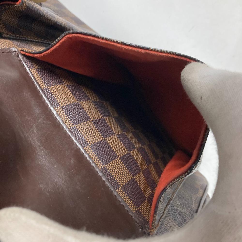Louis Vuitton N51128 Damier Uzes Bag Tote Bag Shoulder Bag Canvas Ebene Brown