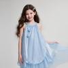 Abito estivo da bambina Deesha con scollo all'americana, linea ad A, stile principessa