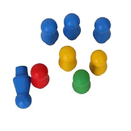 Superbra familje-kontorsspel för vuxna och barn | Picknickleksaker 3+ år (Sexhörning) (Litet Damspel)