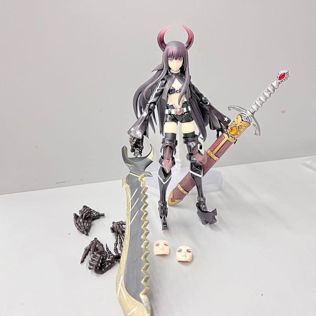 [USED] Figma BRS Black Gold Saw Black Rock Shooter
