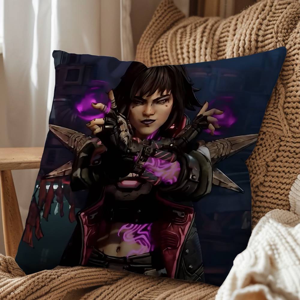 game Rogue Borderlands CSH Pillow Case Pillow Case Living Room Sofa Cushion Cover Suitable For Home Bedroom Room Decoration