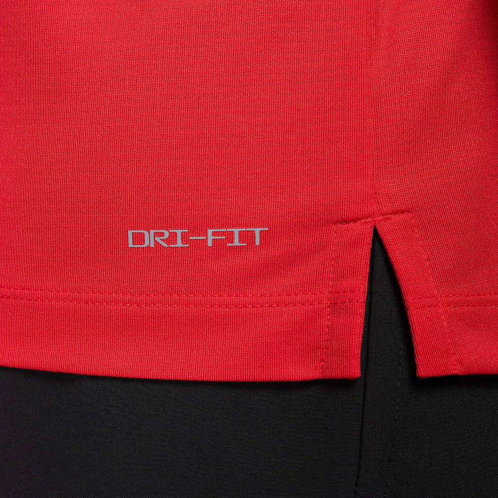 New Nike Dri Fit T Shirt Women's University Red IB8748-657