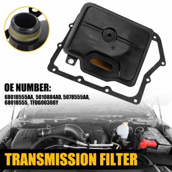 

Transmission Filters w/Gasket Oil 2008-2016 Fit Chrysler Dodge 68018555AA Ram