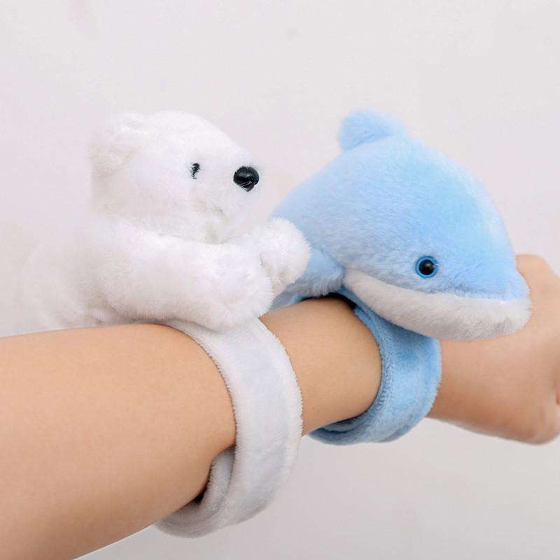 Marine Animal Plush Toy Hand Ring With Soft Cotton For Kids Gift