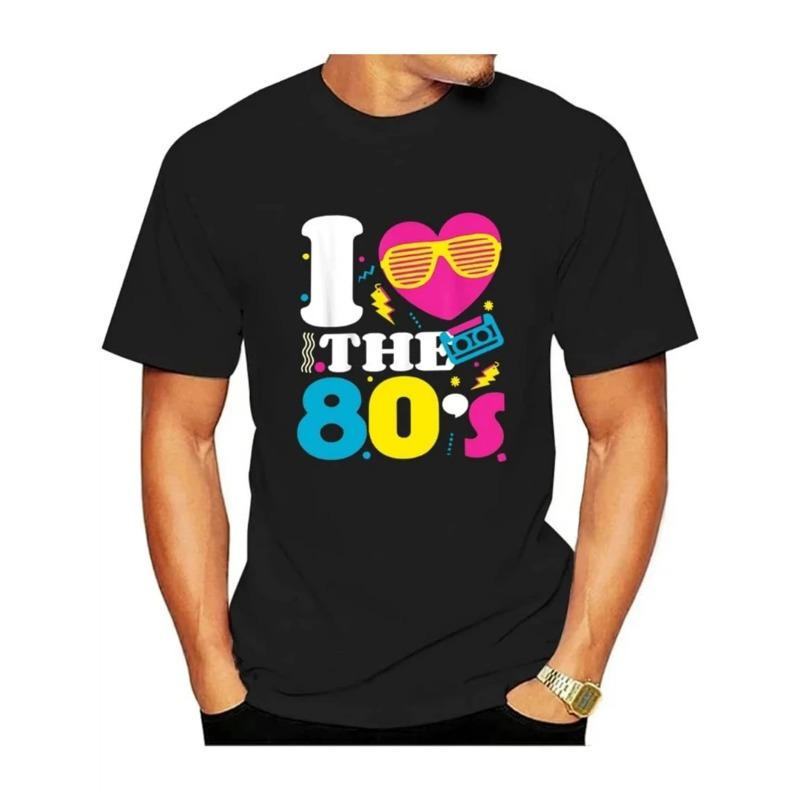 Vintage 80s Graphic T-shirt Men Women Summer 3d Printed Casual Short Sleeve T Shirts Hip Hop