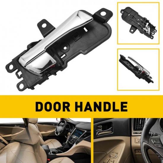 Interior Door Handle For 2011-2015 Hyundai Sonata Front Or Rear Passenger Chrome
