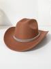 Western Cowboy Top Hat Horse Riding Travel Leisure Top Hat Party Jazz Hat Felt Hat