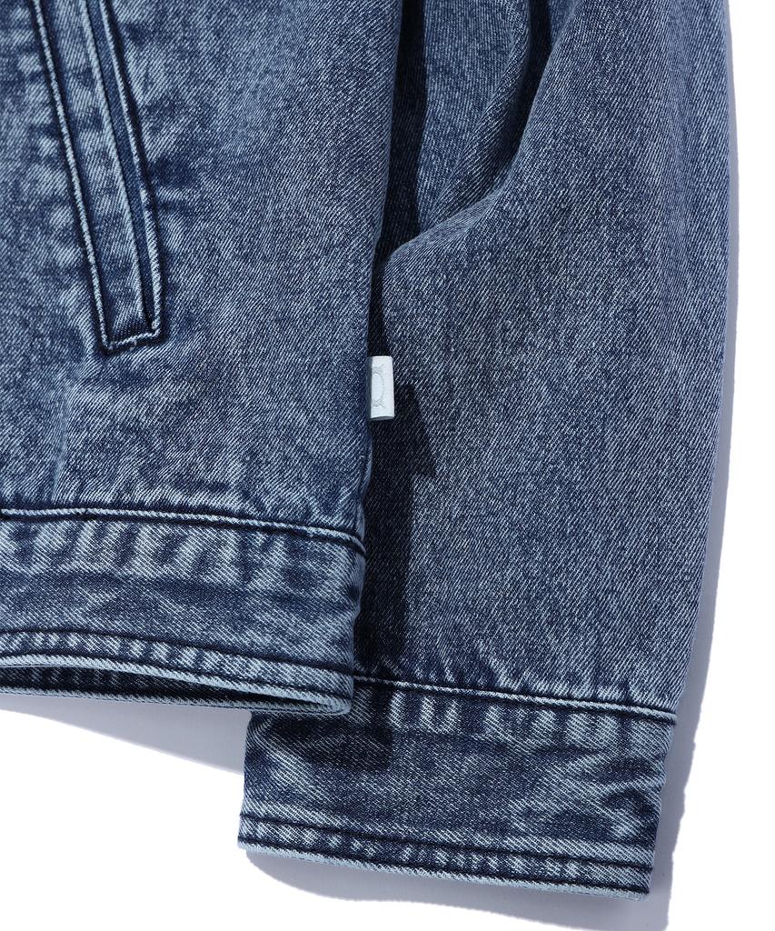 Critic Wormhole Logo Two Tone Jacket Medium Indigo