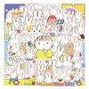 New 50pcs Miffy Cartoon Graffiti Stickers Decals Suitcase Laptop Computer Water Cup Guitar Decoration DIY Kids Classics Toy