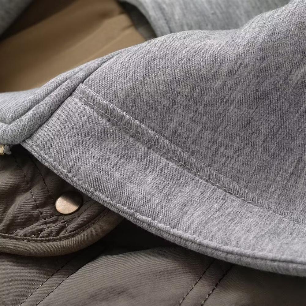 Women's Autumn/Winter 2024 Versatile Hooded Cotton Jacket